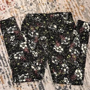 Floral leggings
